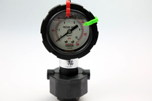 塑料隔膜壓力表