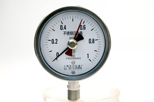 不銹鋼雙針壓力表